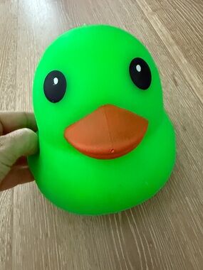Viral Green Squishy Duck